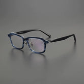 Lester Business Acetate Flippable Frame Rectangle Frames Southood Clear Blue